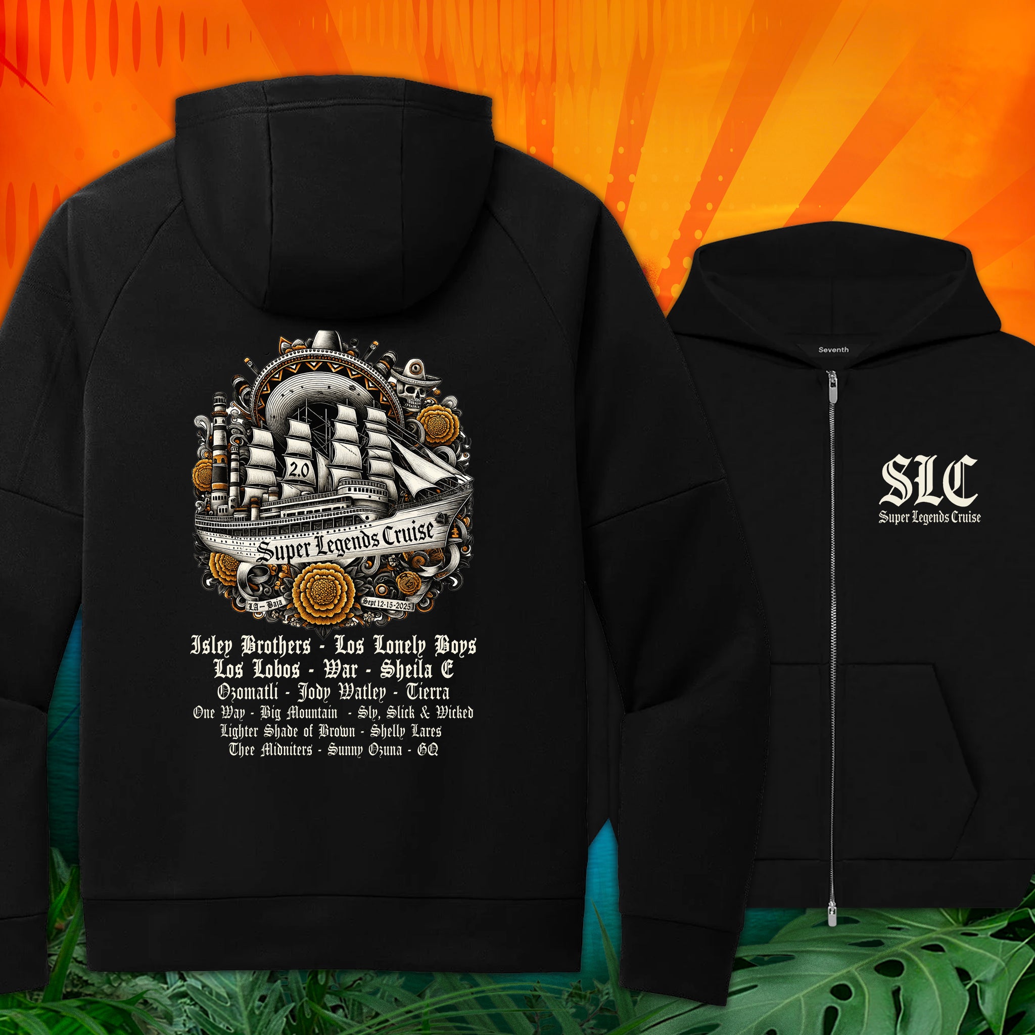 2.0 Carnival Radiance SLC 2025 - Full-Zip Hoodie