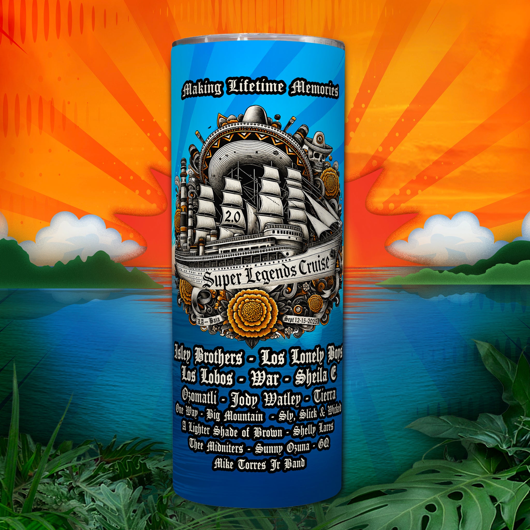 2.0 Carnival Radiance SLC 2025 Tumbler